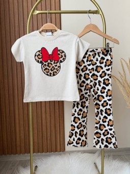 Mickey Mouse Leopar Desenli...