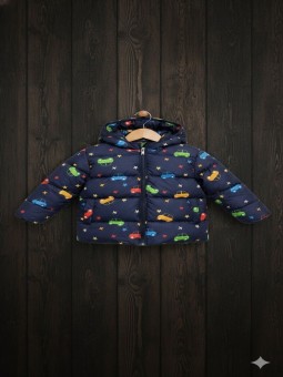 🌌 Araba Desenli Çocuk Montu...