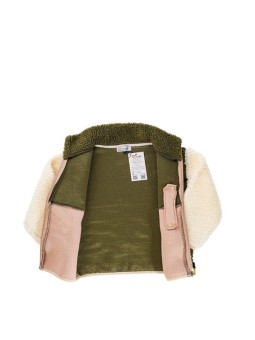 Pelüş Erkek Haki Krem Üst...